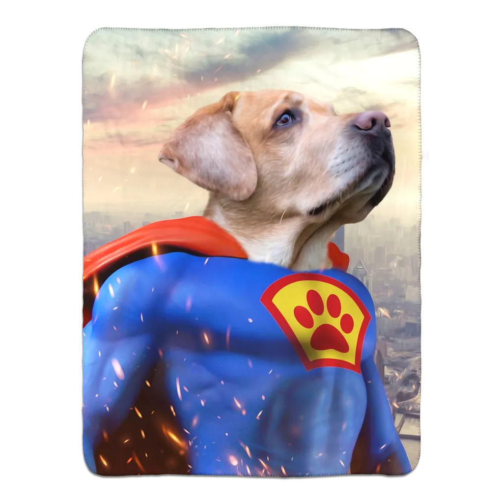 SUPERMUTT - FLEECE SHERPA BLANKET