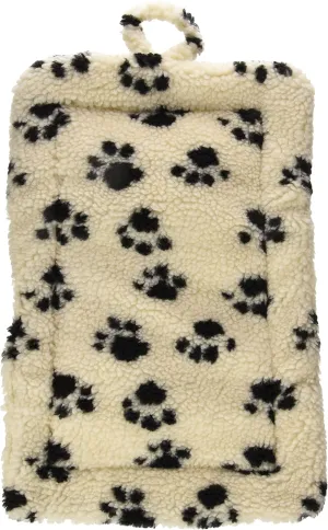 ThermaPet Pawprint Crate MatsComfy and Innovative Mats for Dogs and Cats Designed to Keep Pets Warm Using Their Own Body Heat, Not Electricity