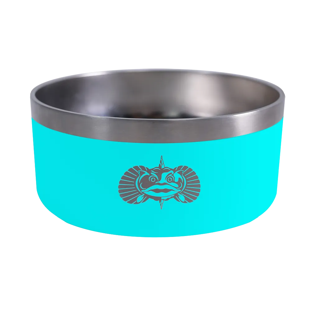 Toadfish Non-Tipping Dog Bowl Teal